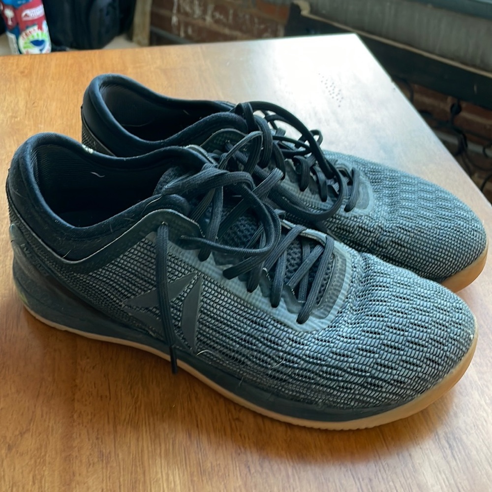 Reebok Nano 8.0 Flexweave. Black/Alloy/Gum color way.